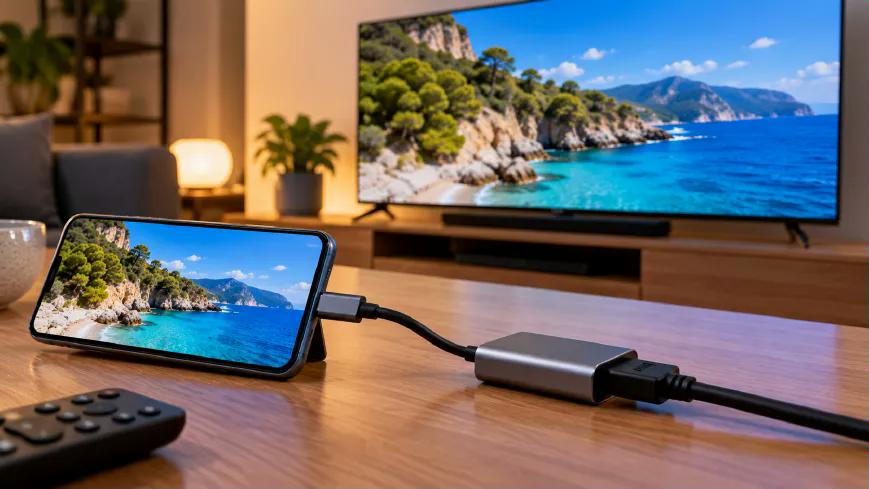 Jak propojit mobil s TV? Přes Wi-Fi, HDMI i USB